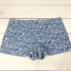 Gap Blue Printed Shorts size 16